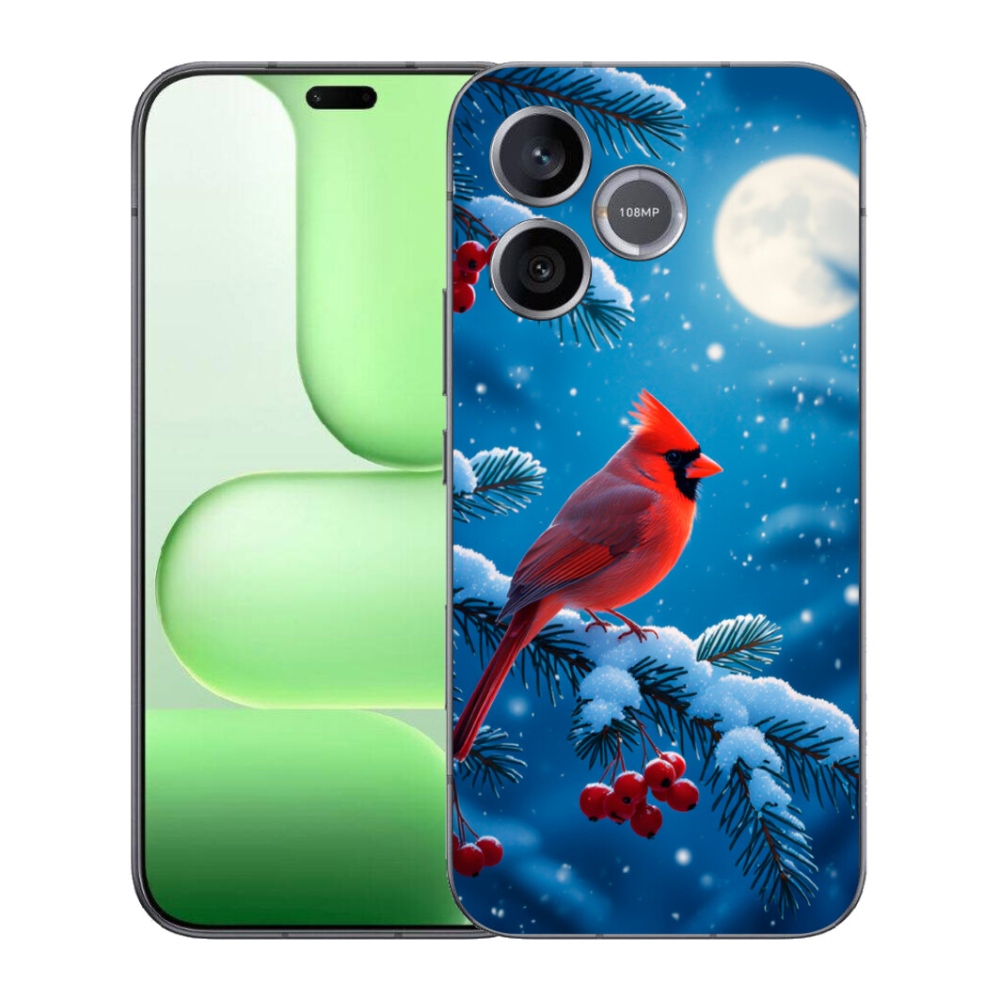 Gelový kryt mmCase na Honer 600 Lite - kardinál červený