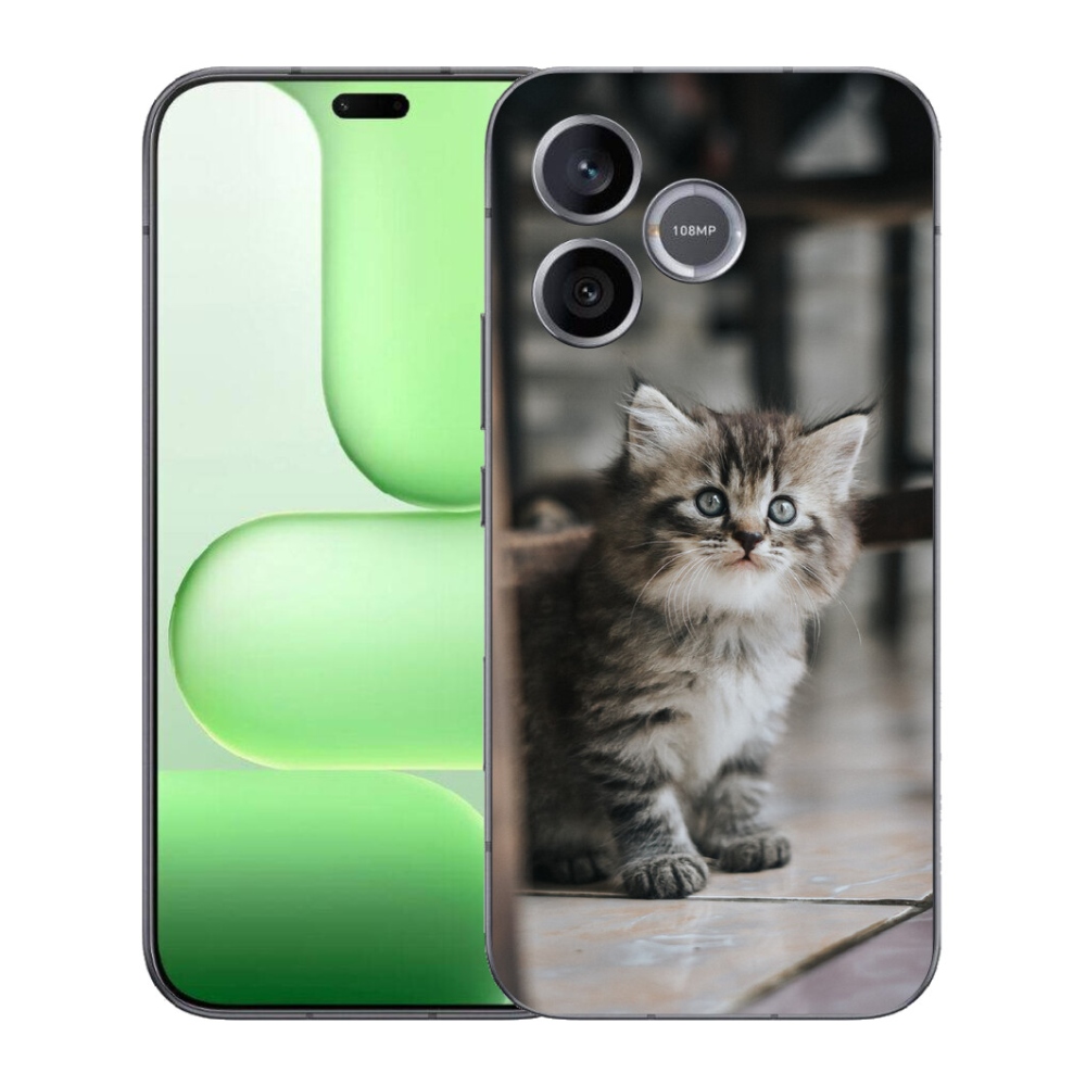 Gelový kryt mmCase na Honer 600 Lite - koťátko