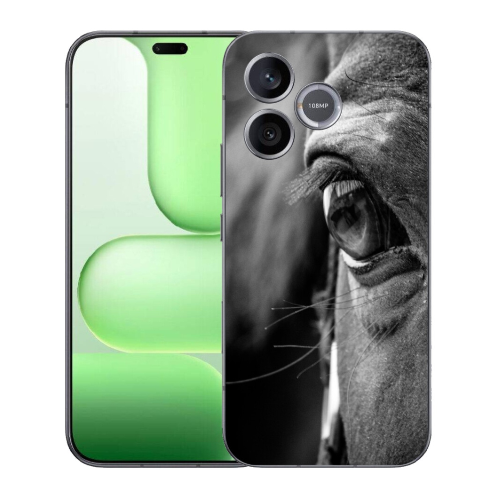 Gelový kryt mmCase na Honer 600 Lite - koňský pohled