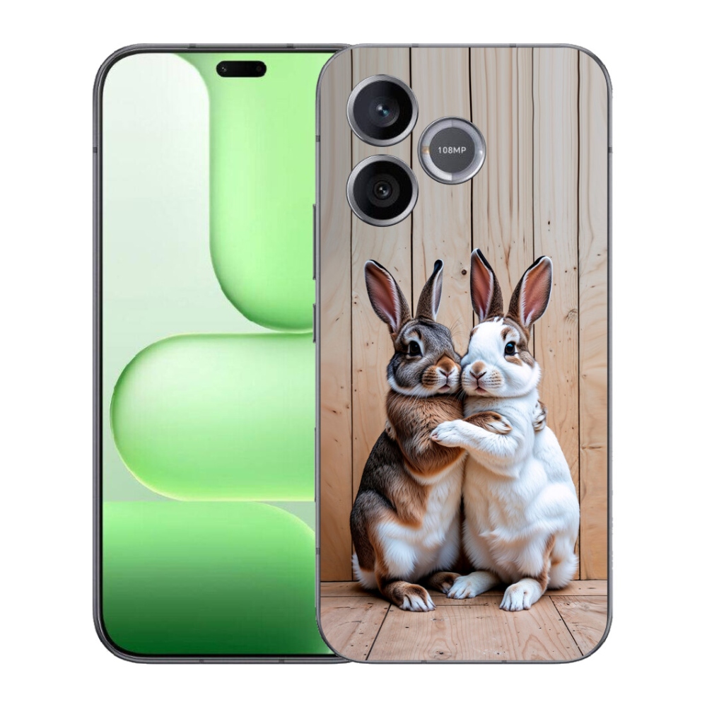 Gelový kryt mmCase na Honer 600 Lite - králičí pár