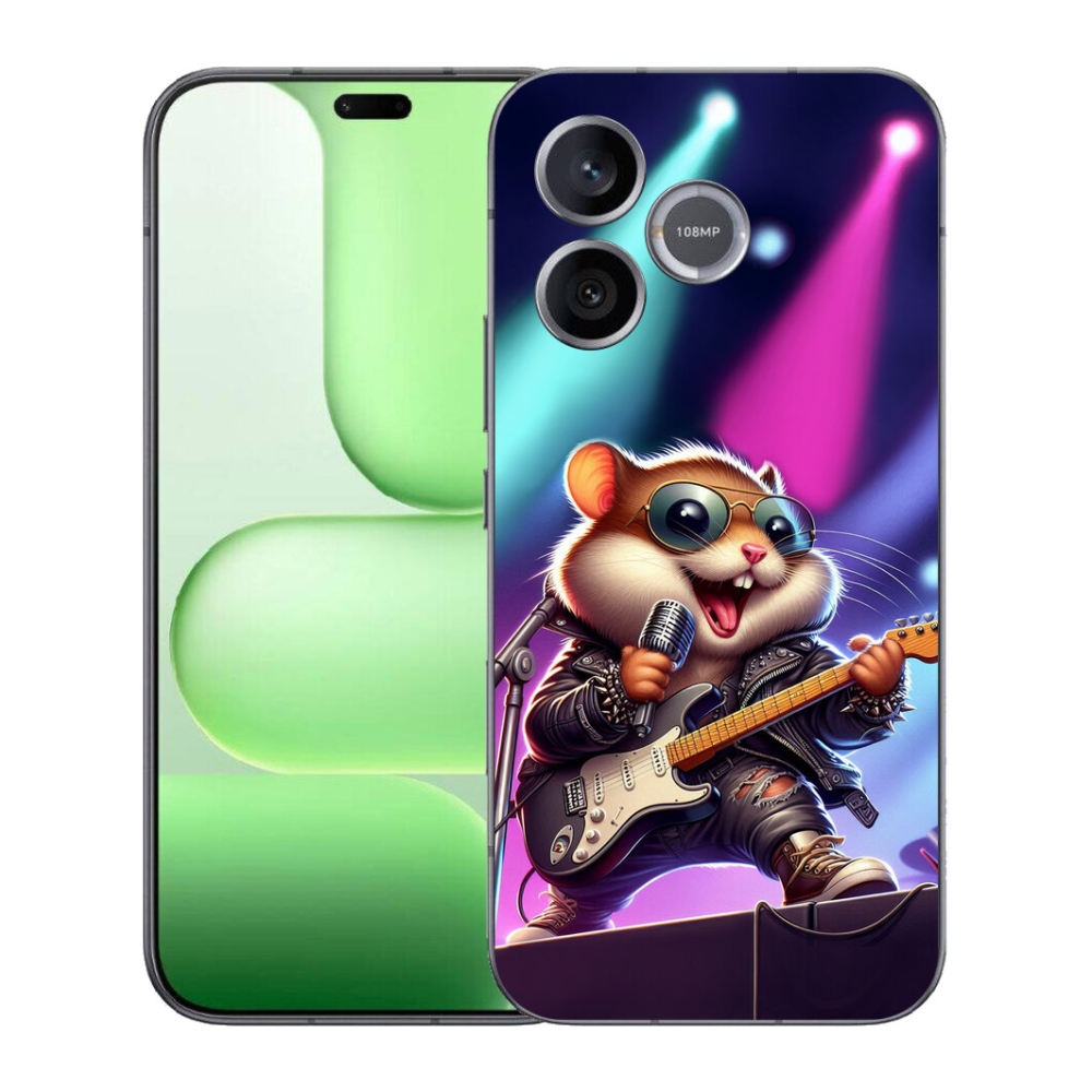 Gelový kryt mmCase na Honer 600 Lite - křeček rocker