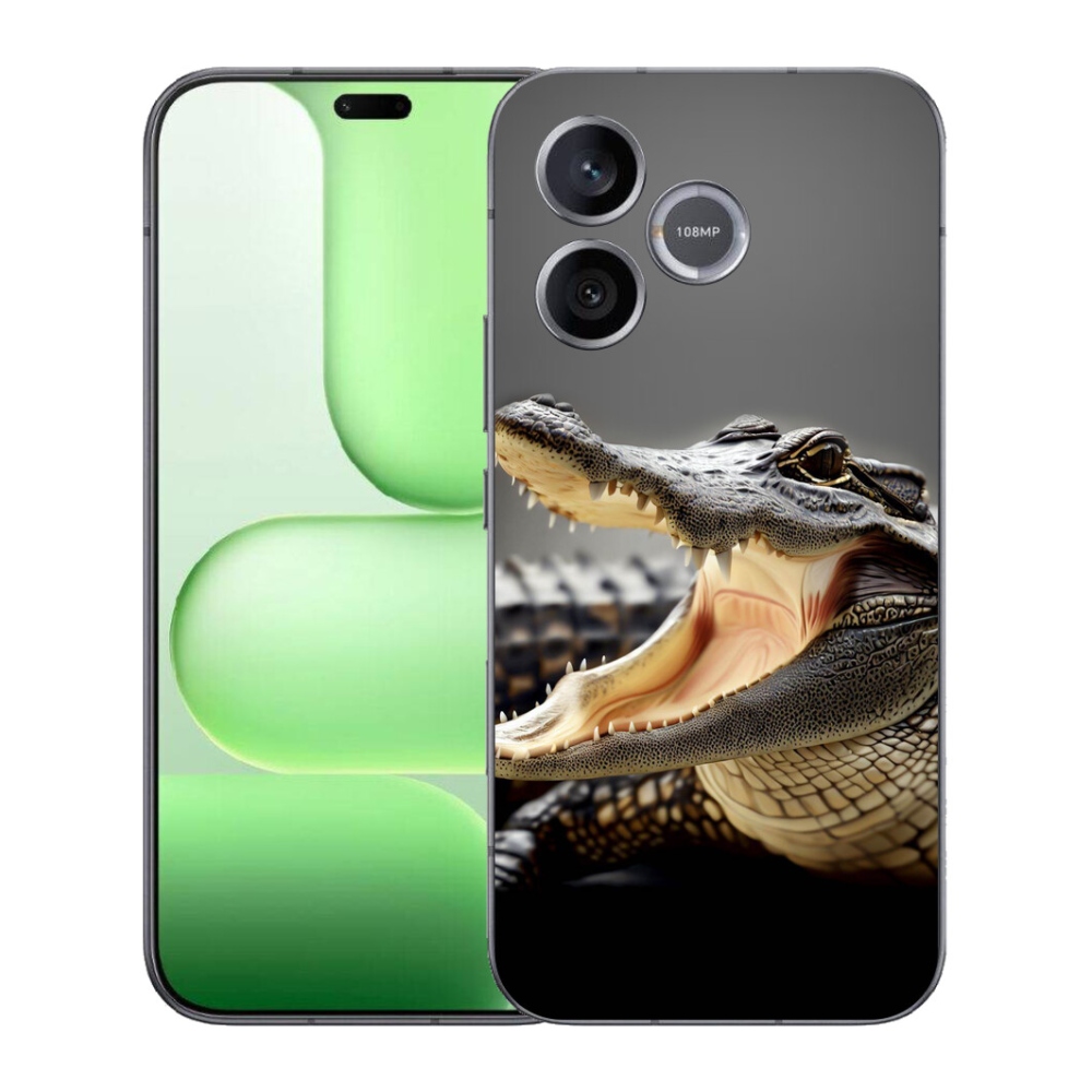 Gelový kryt mmCase na Honer 600 Lite - krokodýl