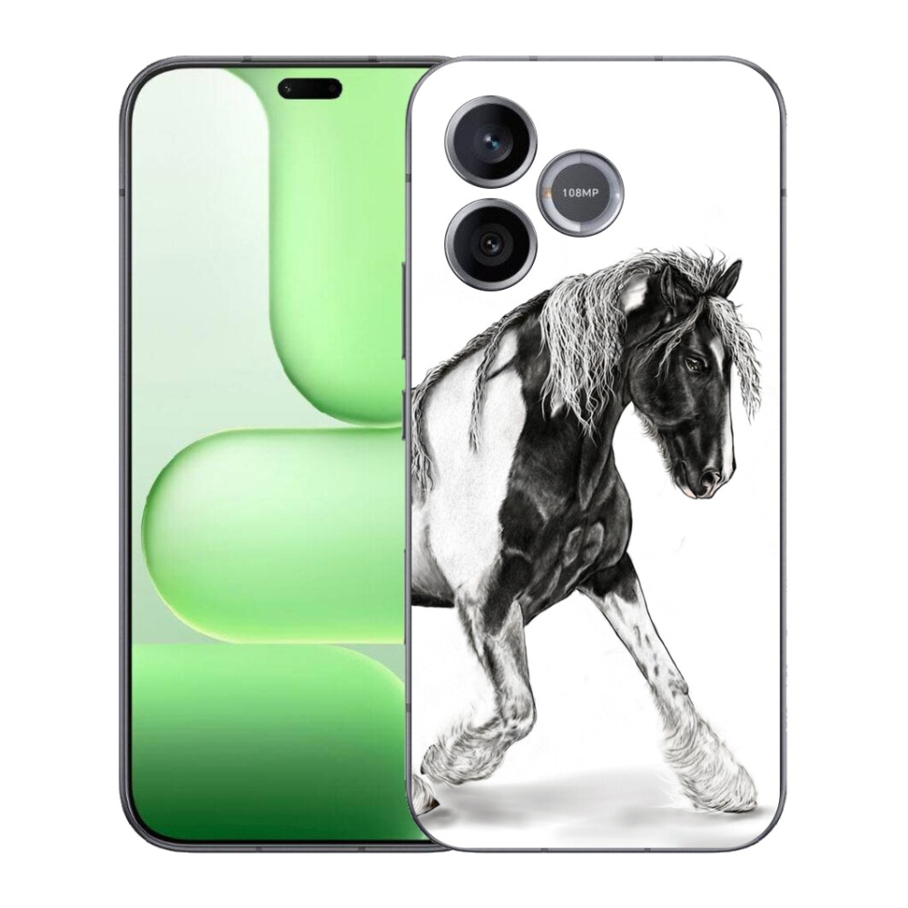 Gelový kryt mmCase na Honer 600 Lite - kůň