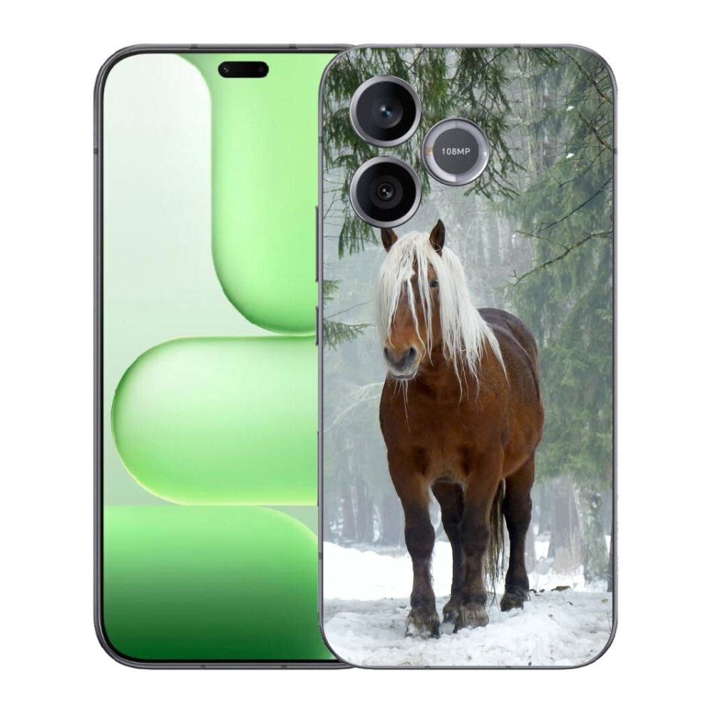 Gelový kryt mmCase na Honer 600 Lite - kůň v lese