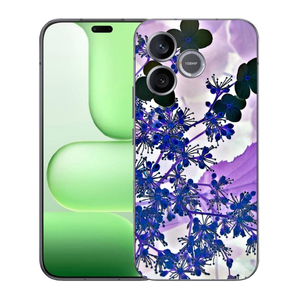 Gelový kryt mmCase na Honer 600 Lite - květ hortenzie