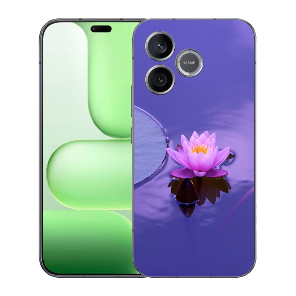 Gelový kryt mmCase na Honer 600 Lite - květ na hladině