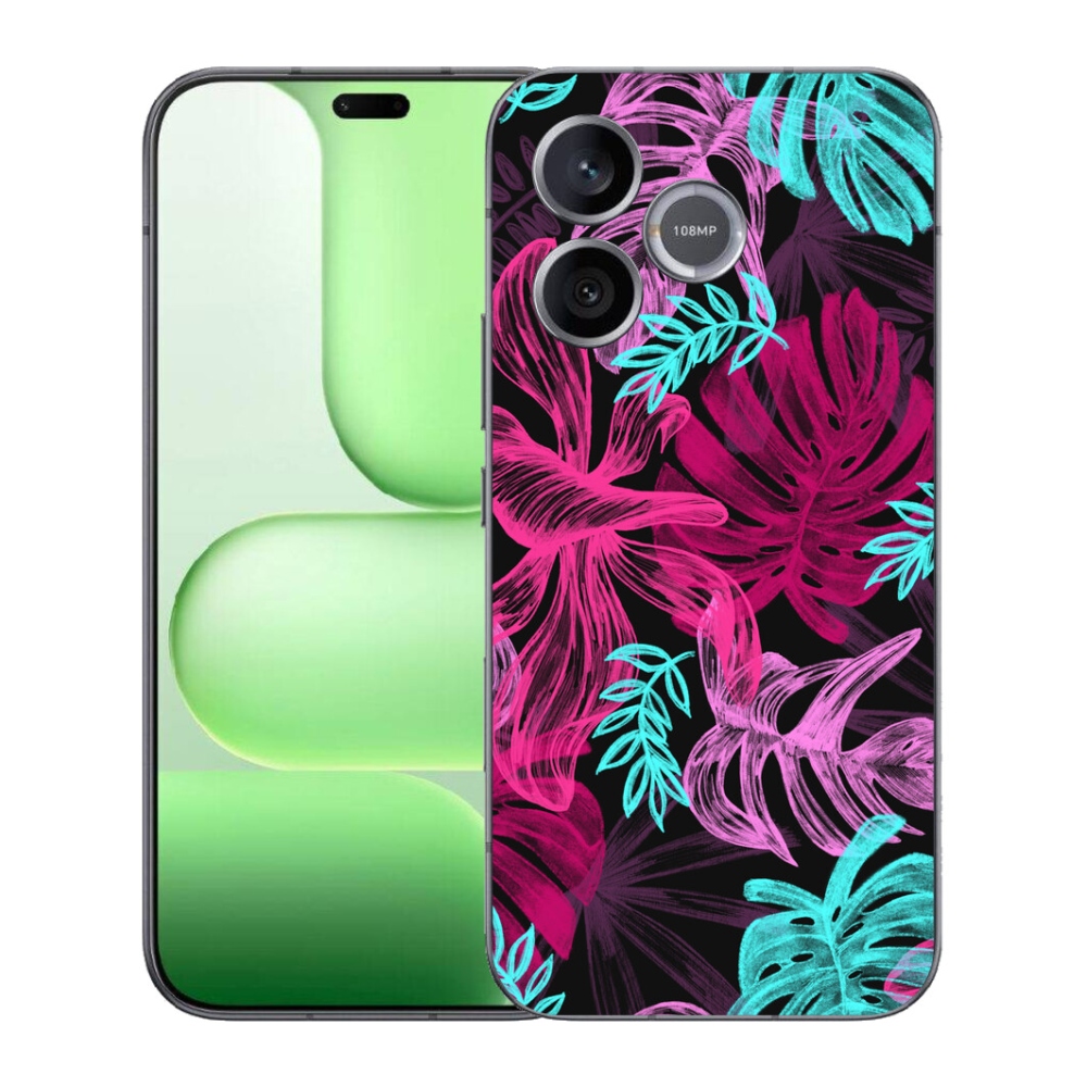 Gelový kryt mmCase na Honer 600 Lite - květiny 1