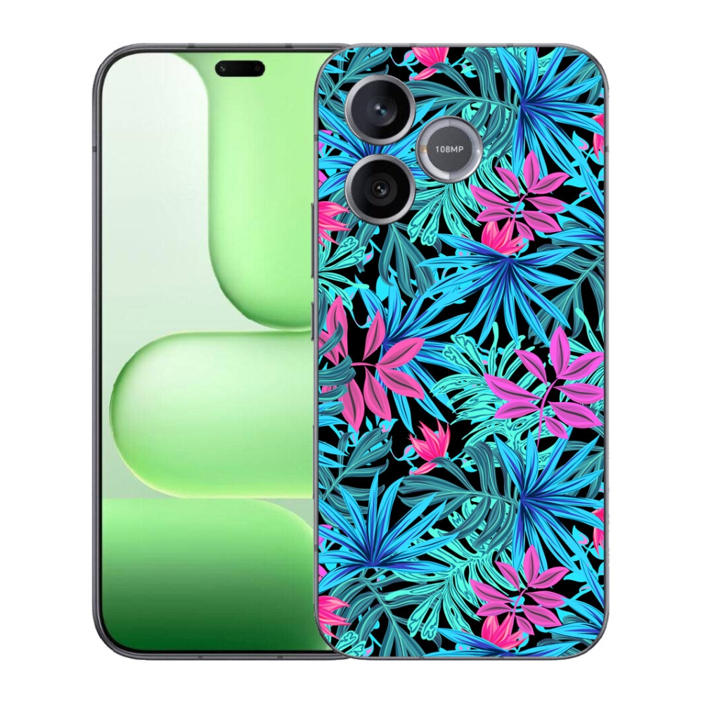 Gelový kryt mmCase na Honer 600 Lite - květiny 3