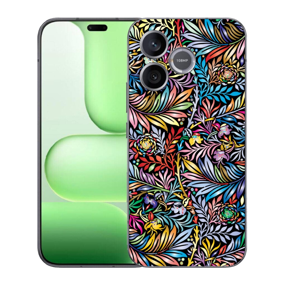 Gelový kryt mmCase na Honer 600 Lite - květiny 5