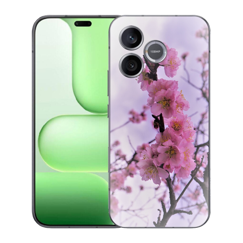 Gelový kryt mmCase na Honer 600 Lite - květiny 7