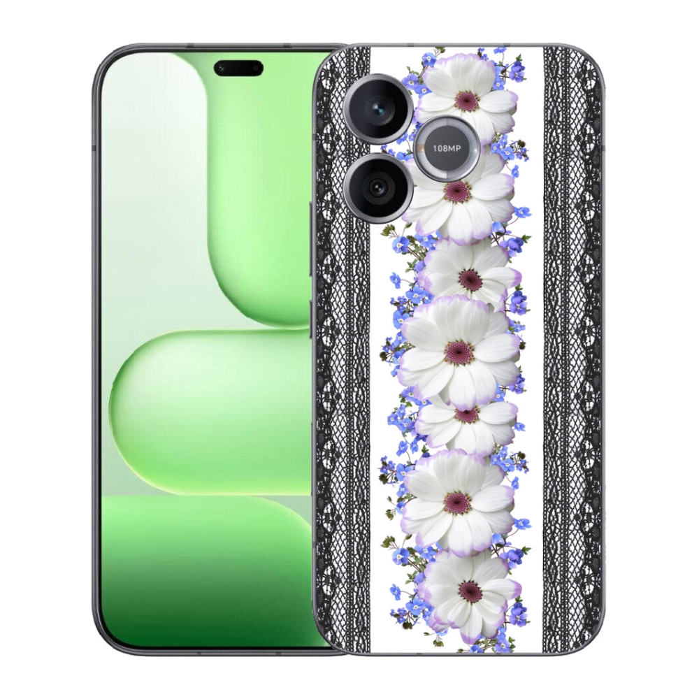 Gelový kryt mmCase na Honer 600 Lite - květiny 8
