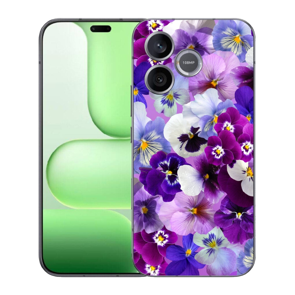 Gelový kryt mmCase na Honer 600 Lite - květiny 9