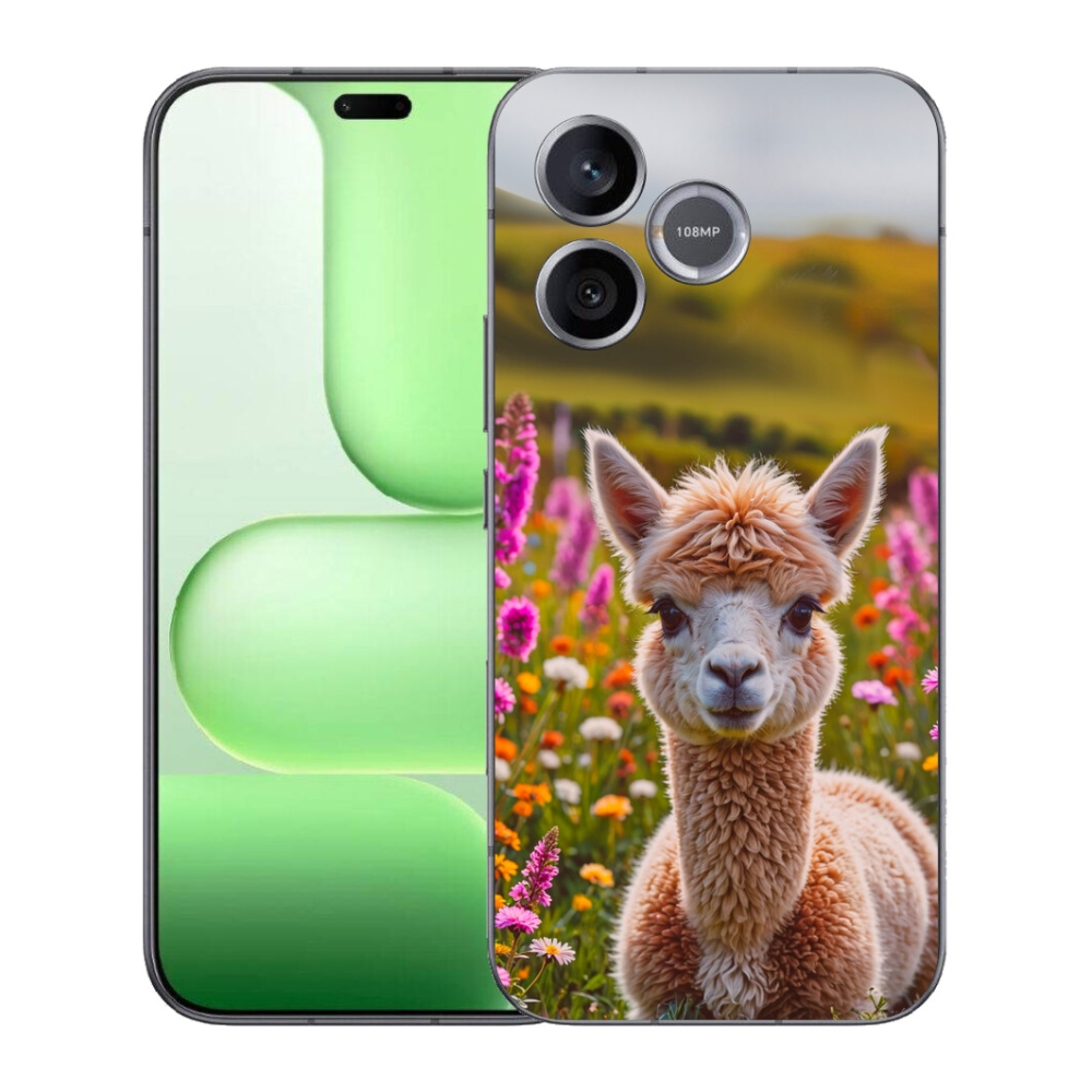 Gelový kryt mmCase na Honer 600 Lite - lama na louce