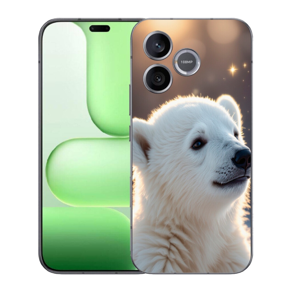 Gelový kryt mmCase na Honer 600 Lite - lední medvěd