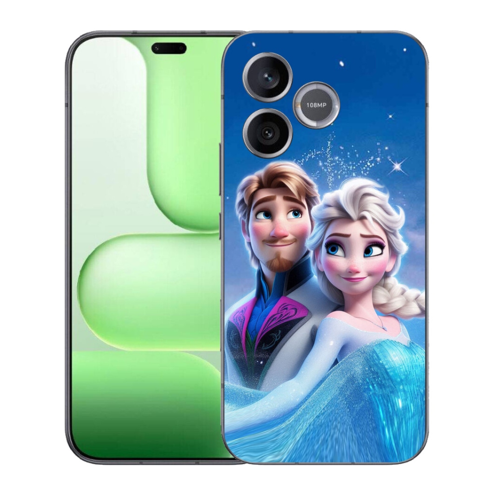 Gelový kryt mmCase na Honer 600 Lite - ledové království 1