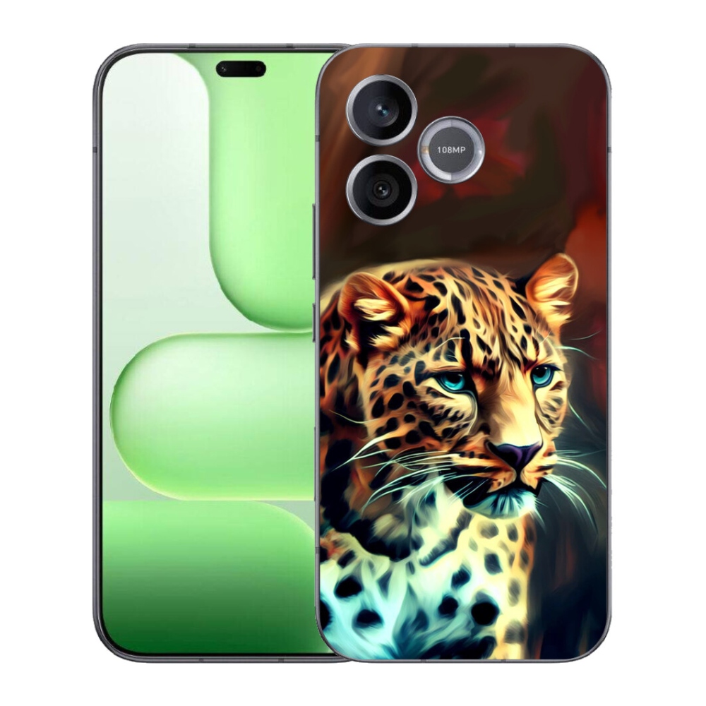 Gelový kryt mmCase na Honer 600 Lite - leopard
