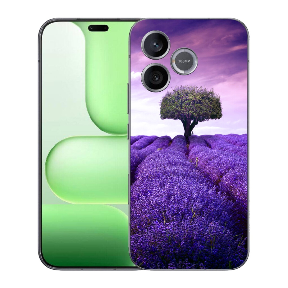 Gelový kryt mmCase na Honer 600 Lite - levandulová louka