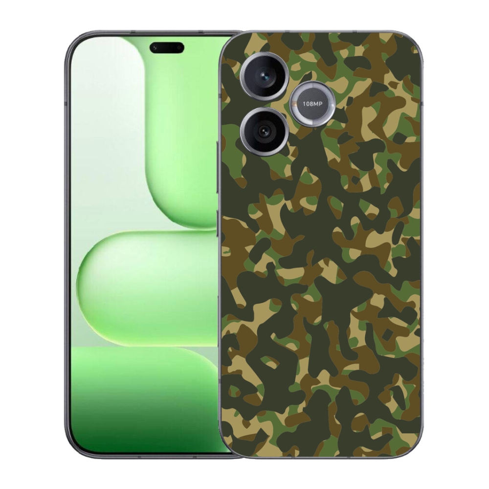 Gelový kryt mmCase na Honer 600 Lite - maskáčový vzor 1