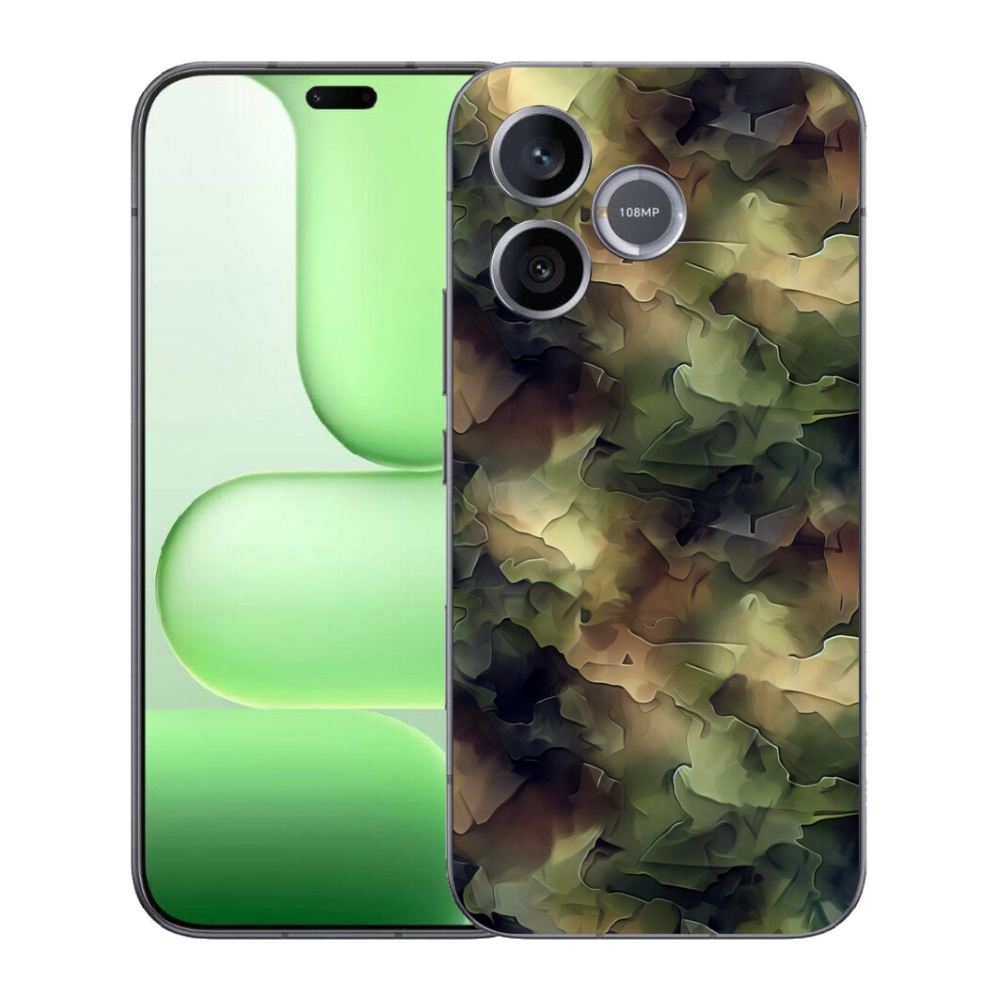 Gelový kryt mmCase na Honer 600 Lite - maskáčový vzor 10