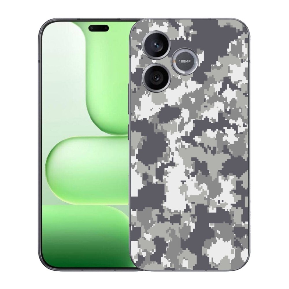 Gelový kryt mmCase na Honer 600 Lite - maskáčový vzor 2