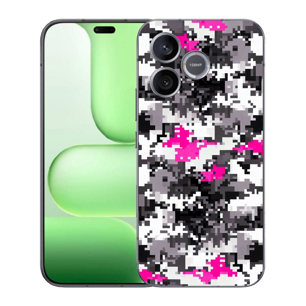 Gelový kryt mmCase na Honer 600 Lite - maskáčový vzor 4