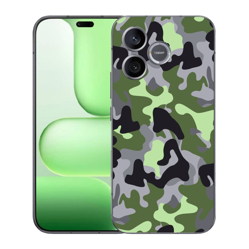 Gelový kryt mmCase na Honer 600 Lite - maskáčový vzor 7
