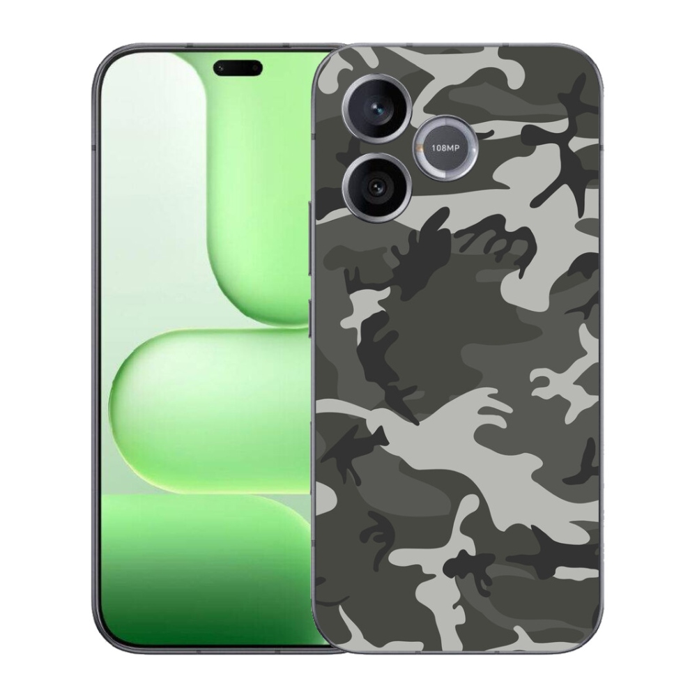 Gelový kryt mmCase na Honer 600 Lite - maskáčový vzor
