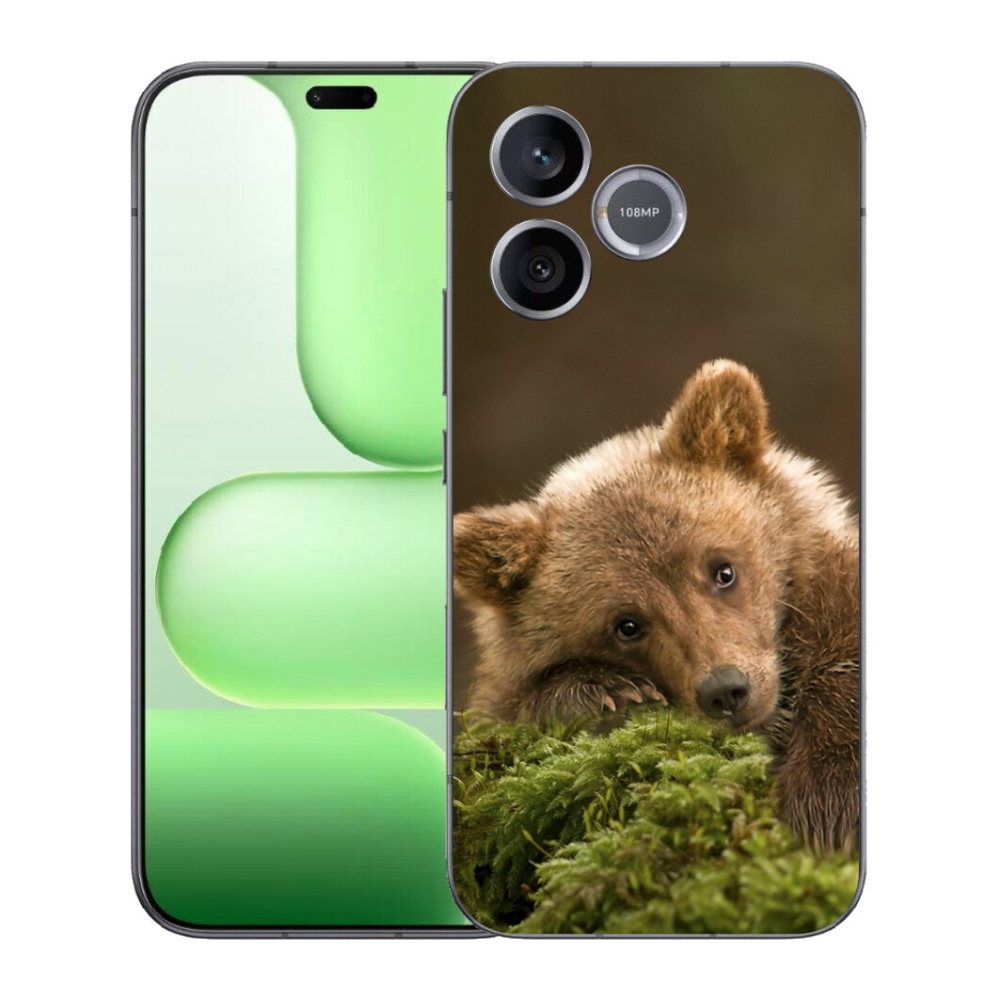 Gelový kryt mmCase na Honer 600 Lite - medvěd
