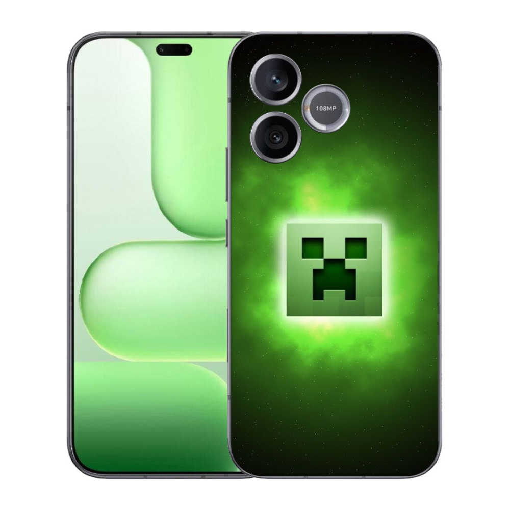 Gelový kryt mmCase na Honer 600 Lite - minecraft
