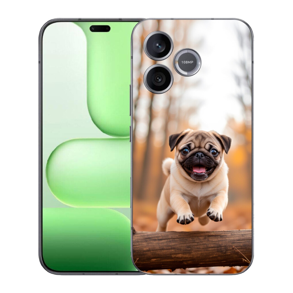 Gelový kryt mmCase na Honer 600 Lite - mops 2