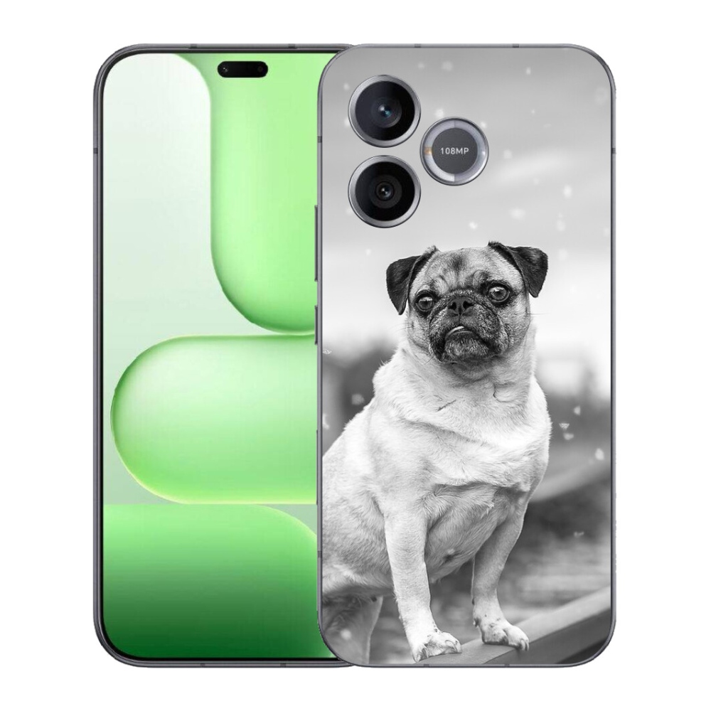 Gelový kryt mmCase na Honer 600 Lite - mops