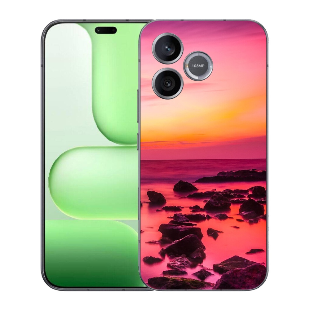 Gelový kryt mmCase na Honer 600 Lite - moře a záře