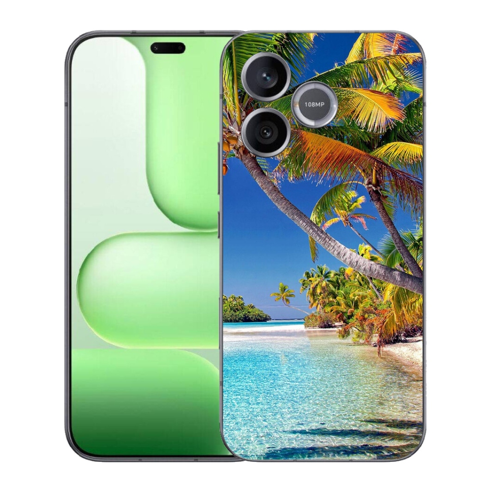 Gelový kryt mmCase na Honer 600 Lite - mořská pláž