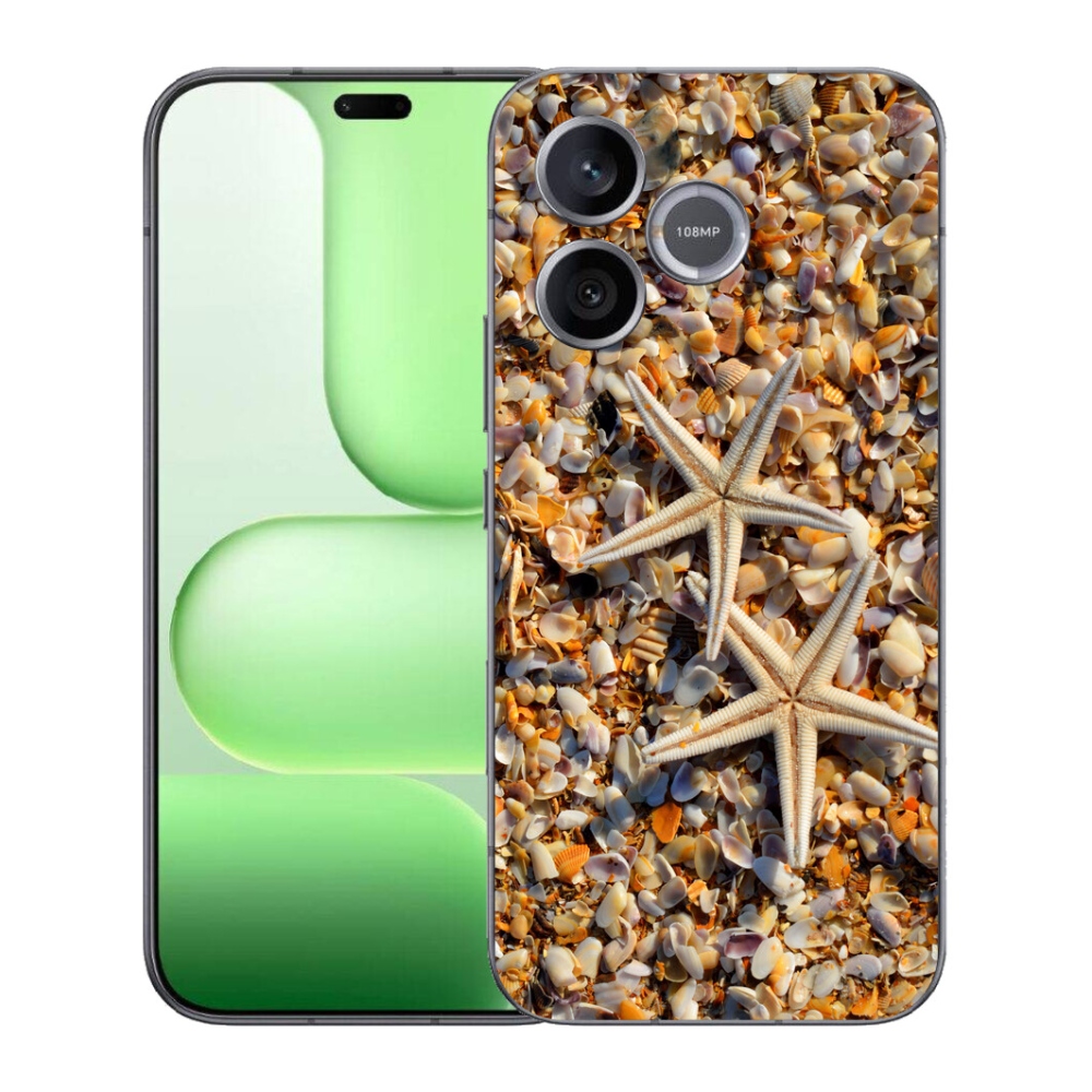 Gelový kryt mmCase na Honer 600 Lite - mořské hvězdice