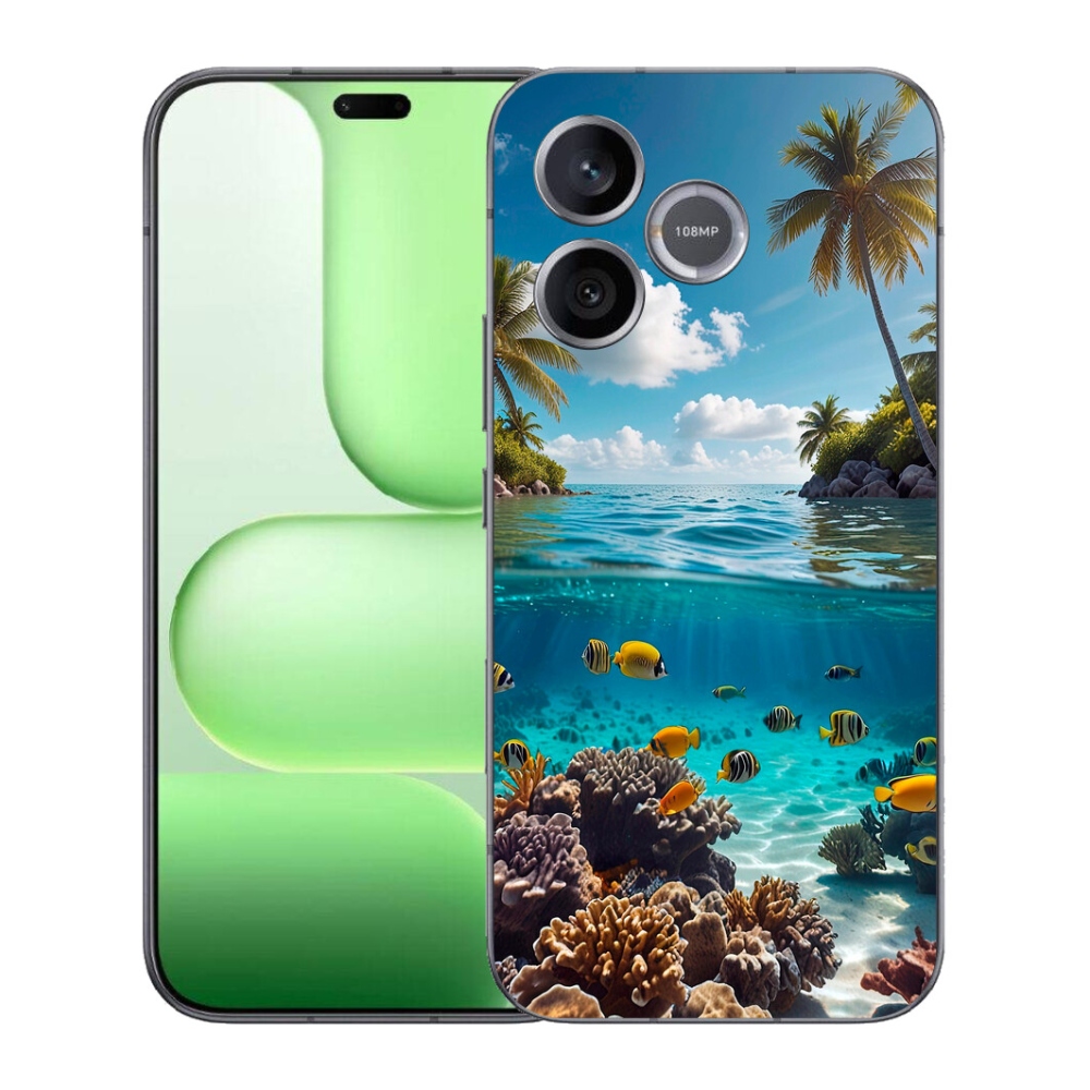 Gelový kryt mmCase na Honer 600 Lite - mořský svět 4