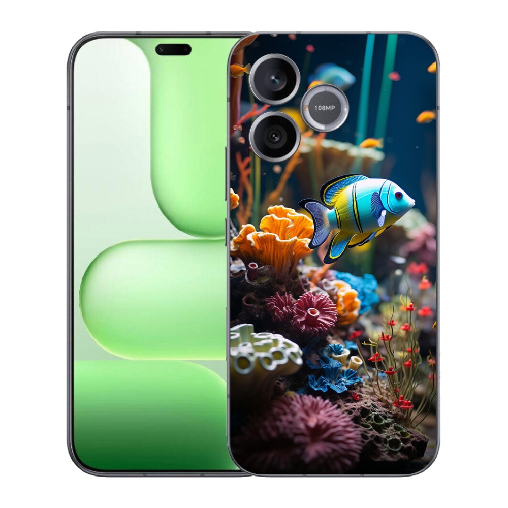 Gelový kryt mmCase na Honer 600 Lite - mořský svět 5