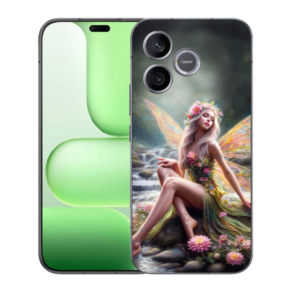 Gelový kryt mmCase na Honer 600 Lite - motýlí žena 1
