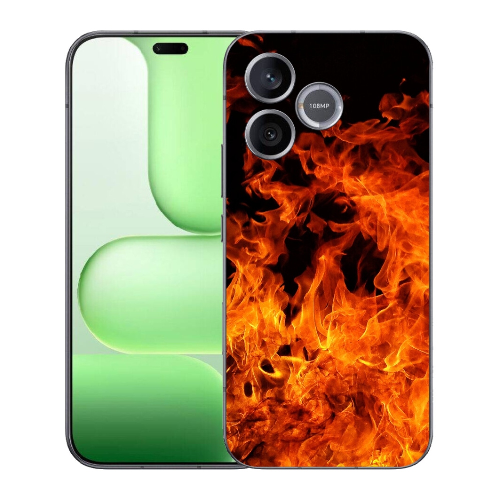 Gelový kryt mmCase na Honer 600 Lite - muzikant a oheň