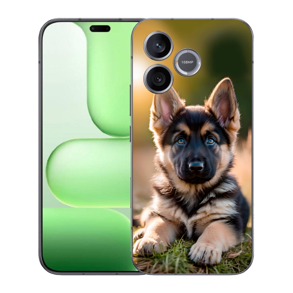 Gelový kryt mmCase na Honer 600 Lite - německý ovčák v přírodě