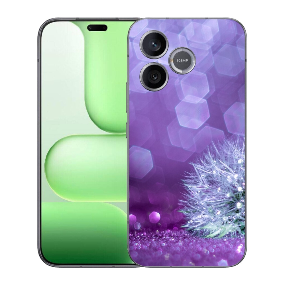 Gelový kryt mmCase na Honer 600 Lite - odkvetlá pampeliška 2