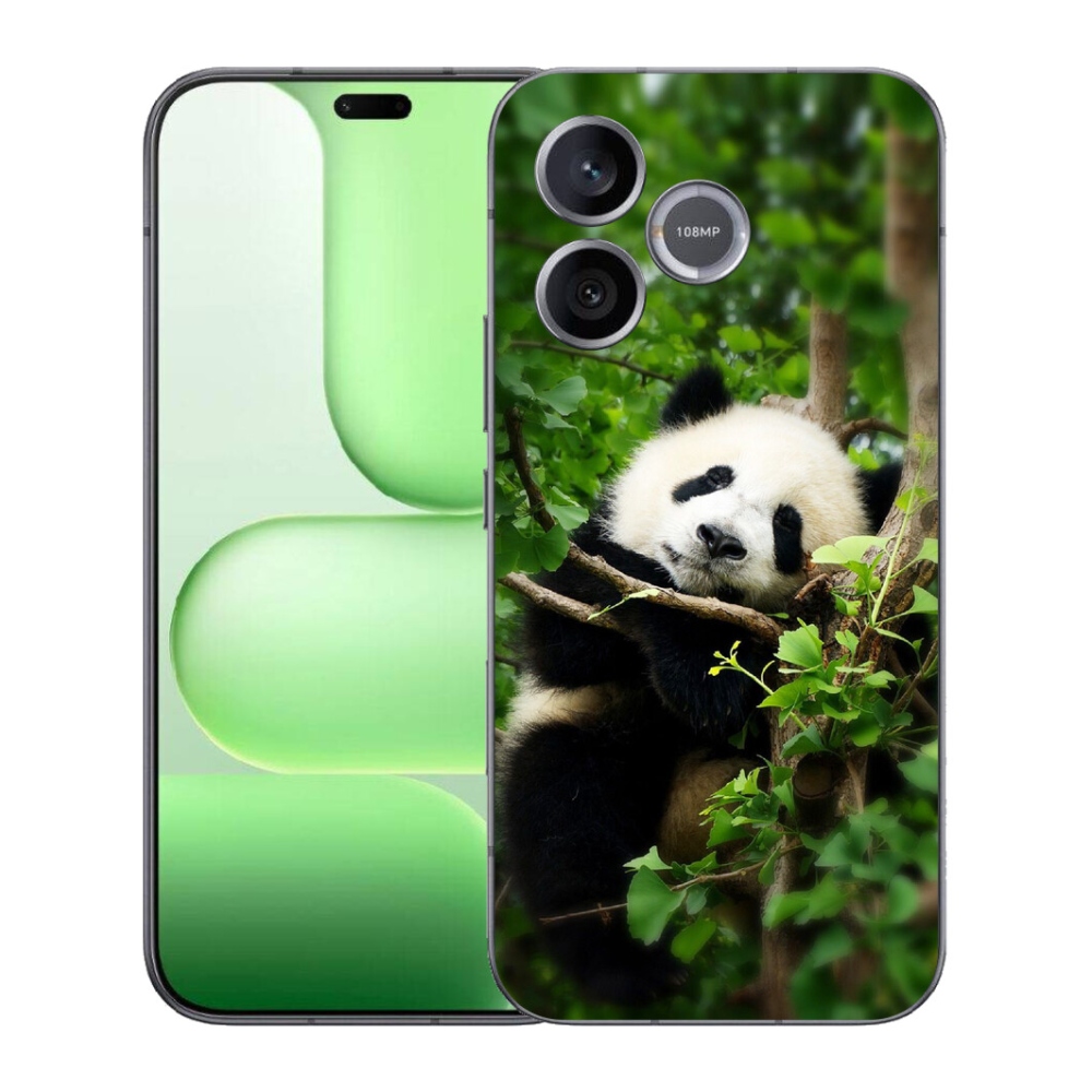 Gelový kryt mmCase na Honer 600 Lite - panda