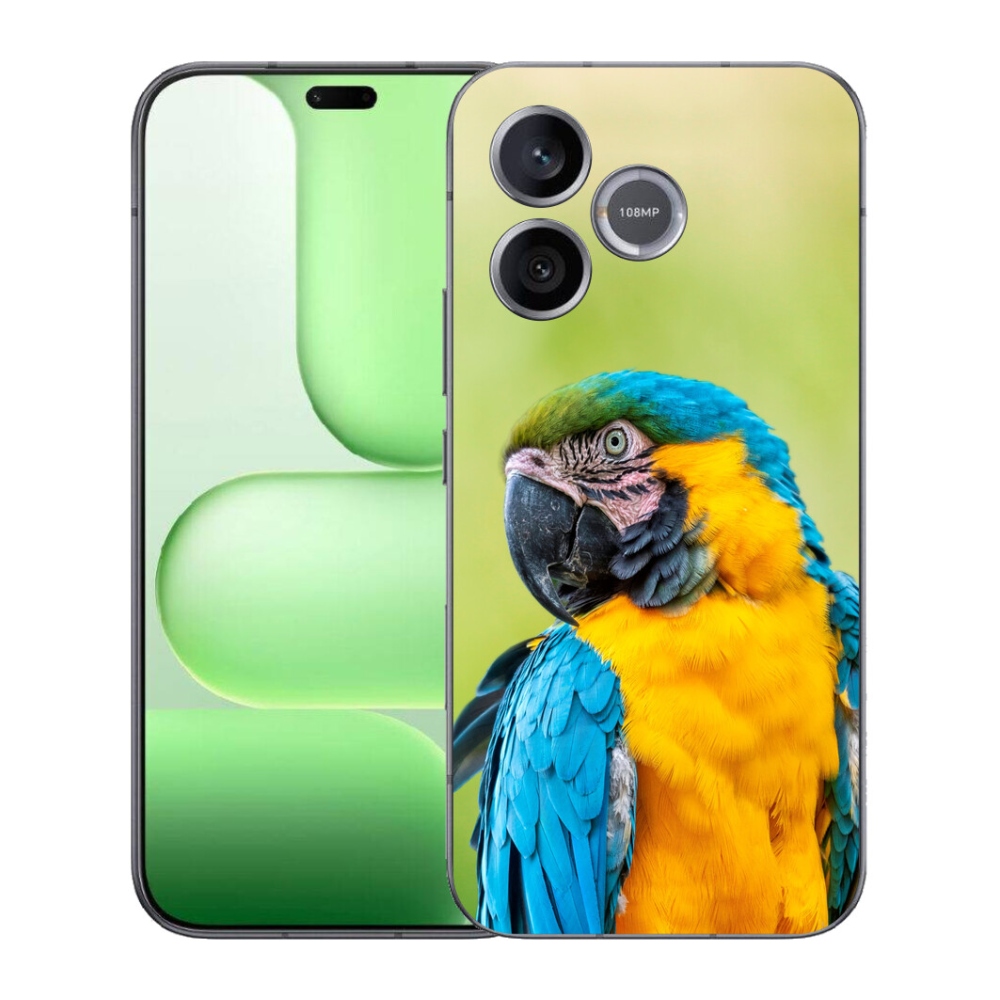 Gelový kryt mmCase na Honer 600 Lite - papoušek ara 2