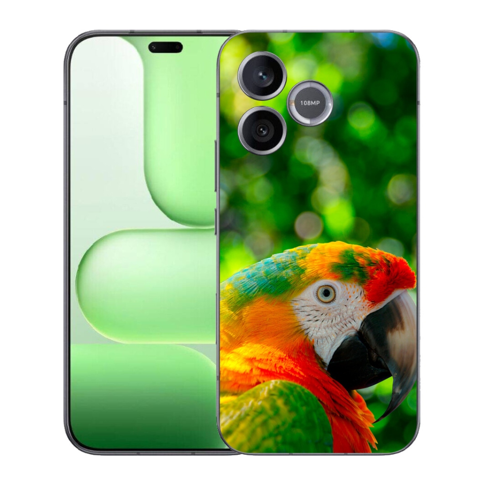 Gelový kryt mmCase na Honer 600 Lite - papoušek ara 3