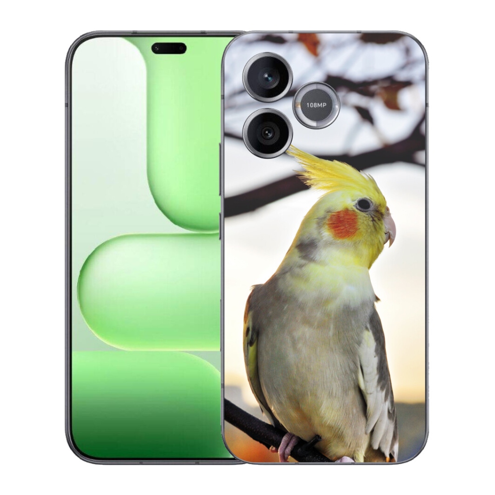 Gelový kryt mmCase na Honer 600 Lite - papoušek korela