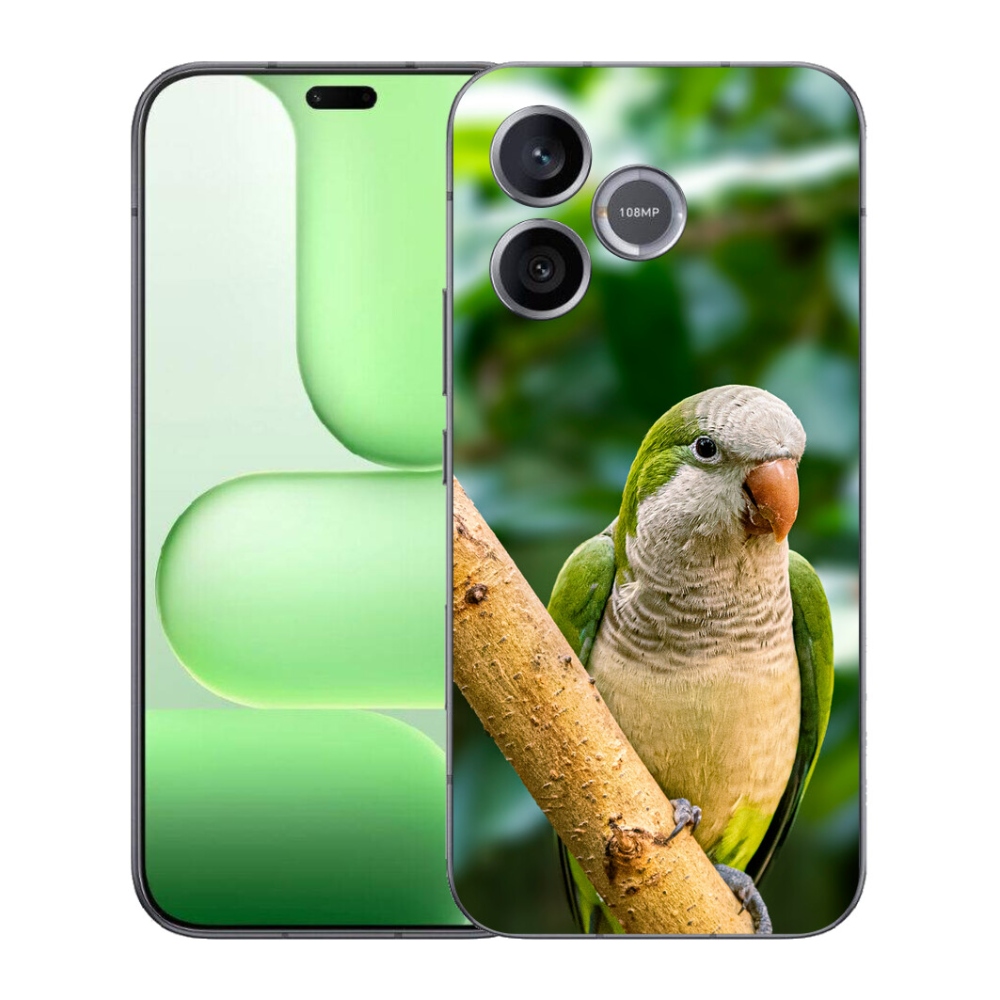 Gelový kryt mmCase na Honer 600 Lite - papoušek mníšek