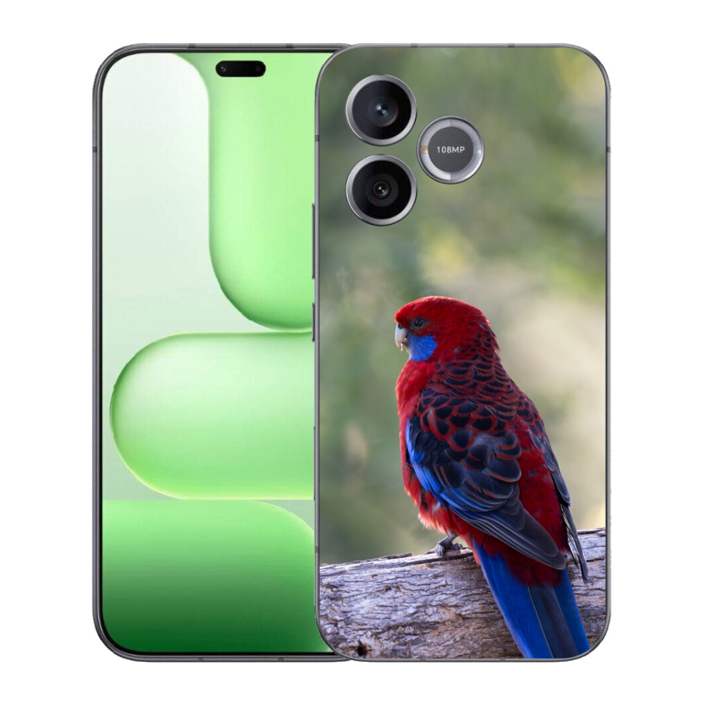 Gelový kryt mmCase na Honer 600 Lite - papoušek rosela