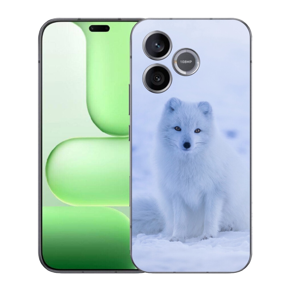Gelový kryt mmCase na Honer 600 Lite - polární liška
