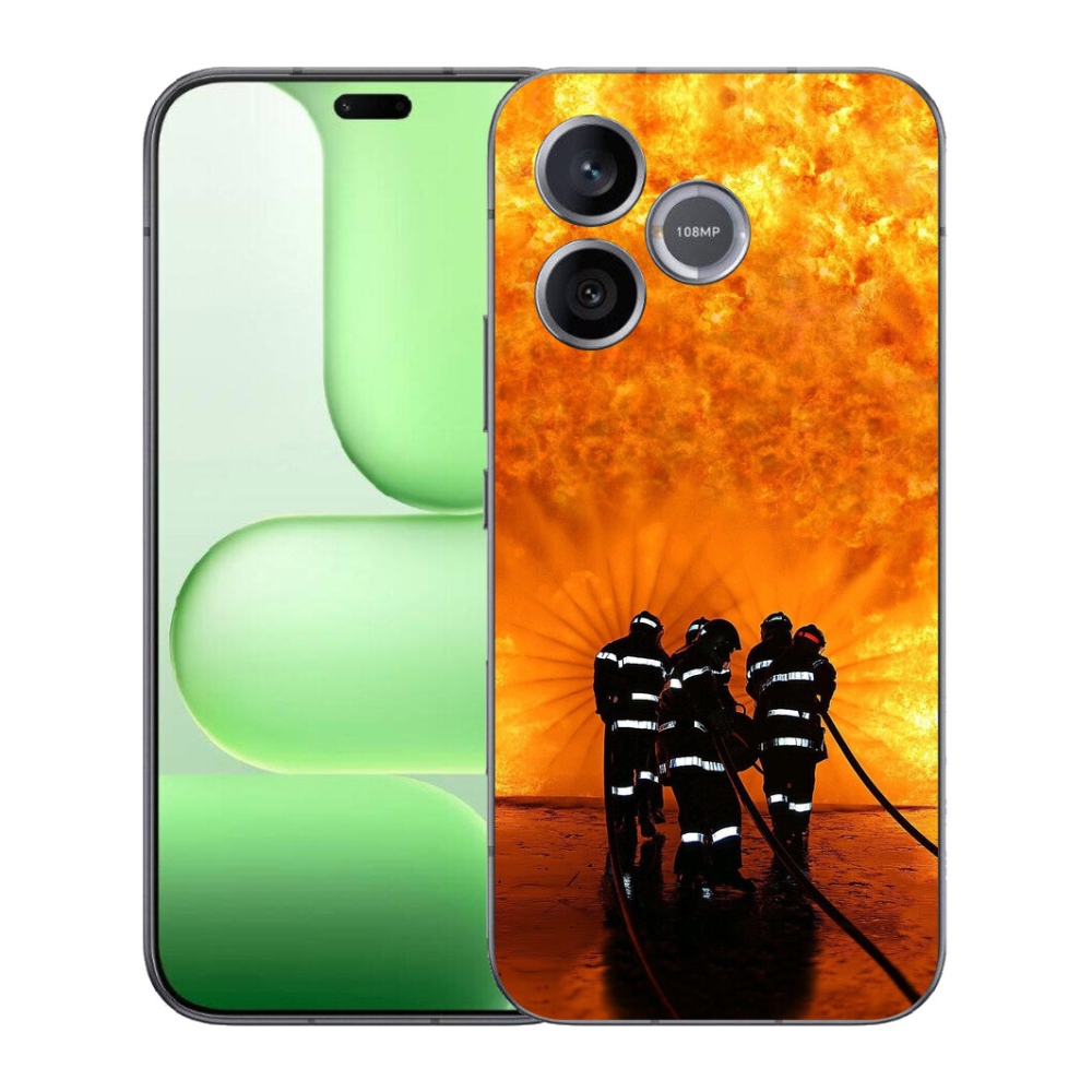 Gelový kryt mmCase na Honer 600 Lite - požár