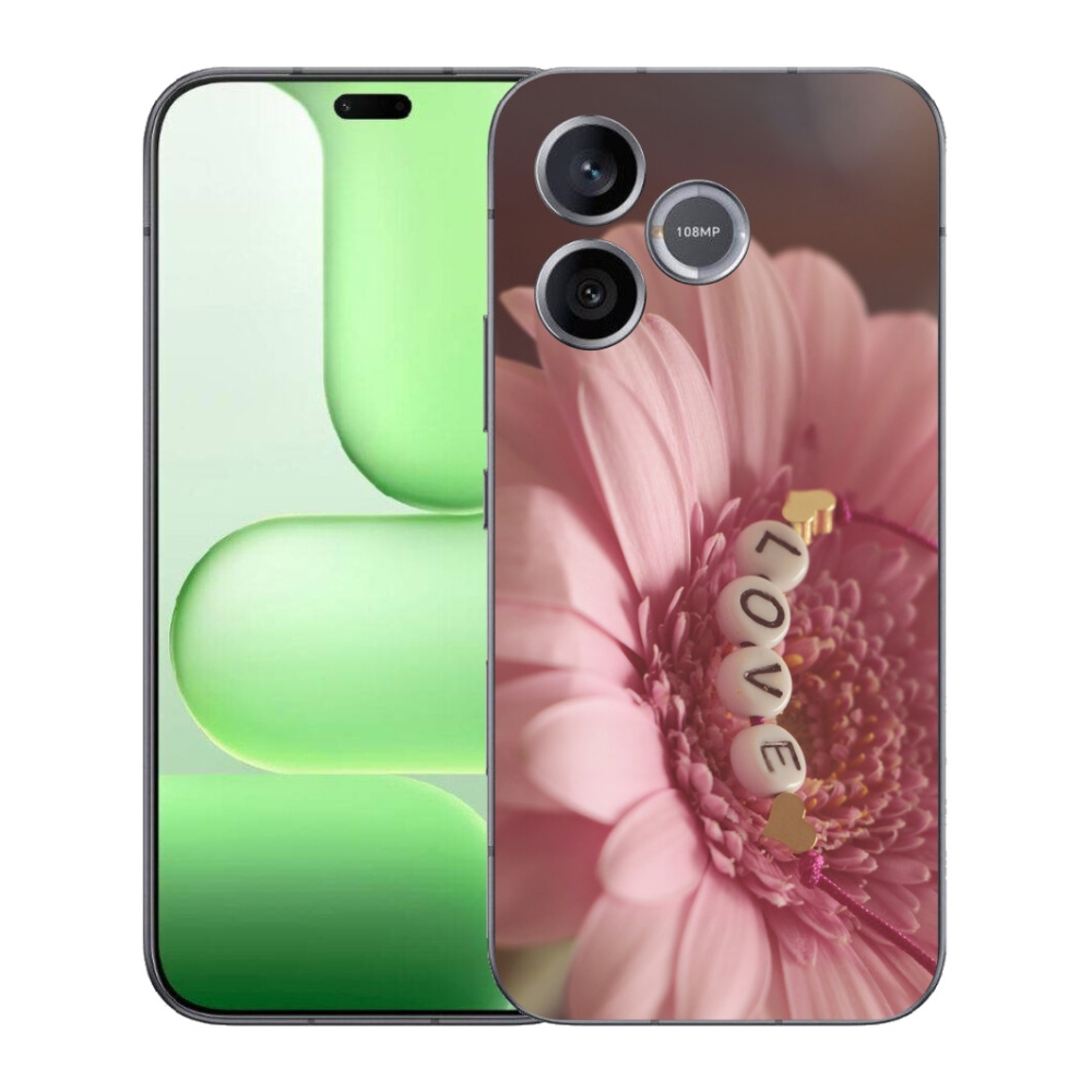 Gelový kryt mmCase na Honer 600 Lite - přívěsek love