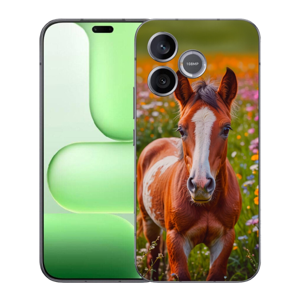 Gelový kryt mmCase na Honer 600 Lite - roztomilé hříbě